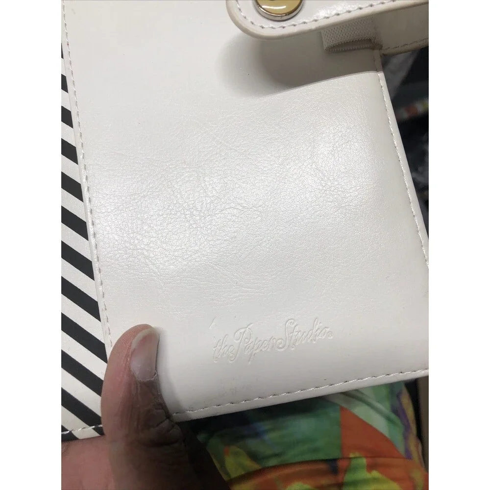 Lot Of 2 The Paper Studio Planner Covers 3 Ring Binder Pink Rainbow